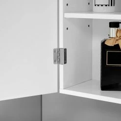 VASAGLE Hängeschrank »BBC320W01« Badezimmerschrank Wandschrank Aufbewahrungsschrank mattweiß 17 VASAGLE Hängeschrank »BBC320W01« Badezimmerschrank Wandschrank Aufbewahrungsschrank mattweiß -Vasagle Auslauf Geschäft 01d67c3b bff9 4990 b885 e5a9f5929d00