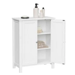 VASAGLE Badkommode »BCB60W«, Badezimmerschrank, 60 x 80 x 30 cm, weiß -Vasagle Auslauf Geschäft 025676a6 9e72 4aca a799 a4dda6b2a364