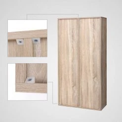 VASAGLE Raumteiler »LBC203 LBC24«, Würfelregal, Bücherschrank, freistehend, als Dekoration, Wohnzimmer, Schlafzimmer, Kinderzimmer Eiche Hell, Wei&szlig;, Vintage -Vasagle Auslauf Geschäft 027a8c80 9680 4123 9fe5 7c6ee5d72a30