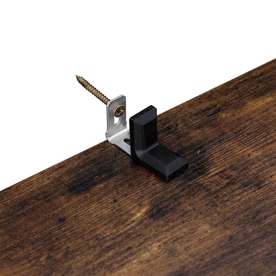 VASAGLE Bücherregal »LBC61BX LBC61WT LBC061M01 LBC41BX«, Standregal, Würfelregal, 4 Fächer, vintage Grau, Weiß 21 VASAGLE Bücherregal »LBC61BX LBC61WT LBC061M01 LBC41BX«, Standregal, Würfelregal, 4 Fächer, vintage Grau, Weiß – Bild 19