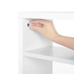 VASAGLE Bücherregal »LBC27NL LBC27WT LBC27BX«, Würfelregal, Standregal, eichefarben Natur, Vintage, Wei&szlig; -Vasagle Auslauf Geschäft 0bdd432d 22c4 442b 88f3 e6d70a47a06a