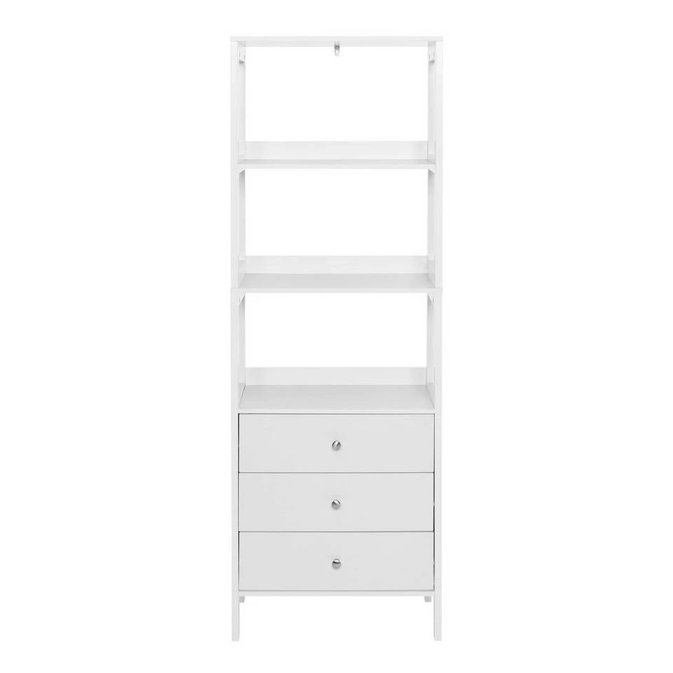 VASAGLE Badkommode »BBC163W01«, Badezimmerschrank, Badschrank, mattweiß 9 VASAGLE Badkommode »BBC163W01«, Badezimmerschrank, Badschrank, mattweiß – Bild 7