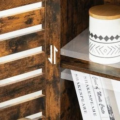 VASAGLE Bücherregal »LBC029B01«, Bücherschrank, Aufbewahrungsschrank, Schlafzimmer, 66 x 30 x 148,9 cm, vintage -Vasagle Auslauf Geschäft 13d1de8e 55a3 428b b7a2 bdbfab286ec2