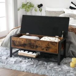 VASAGLE Sitzbank »LSB47BX LSB047B03«, Sitzbank, Eisen, vintage Haselnussbraun -Vasagle Auslauf Geschäft 18e7ad05 f49d 4d6b 83b2 a10637caea5d