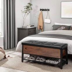 VASAGLE Sitzbank »LSB47BX LSB047B03«, Sitzbank, Eisen, vintage Haselnussbraun -Vasagle Auslauf Geschäft 1f9e1ff6 e06f 48a6 a27c 02341ef0493c