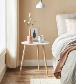 VASAGLE Beistelltisch »LET07WN«, Beistelltisch-Set rund, Sofatische, Couchtische, weiß 16 VASAGLE Beistelltisch »LET07WN«, Beistelltisch-Set rund, Sofatische, Couchtische, weiß -Vasagle Auslauf Geschäft 2603e9f5 825a 426a 8fdc 27ab6a9b1d76