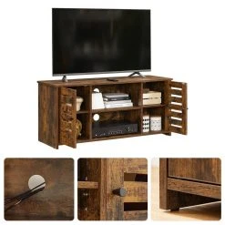 VASAGLE Lowboard »LTV102X01«, TV-Schrank, TV-Regal, mit offene Fächer, verstellbare Ablagen, für Fernseher bis zu 43 Zoll -Vasagle Auslauf Geschäft 29858386 2bd6 4715 81f4 3cd73384edf2