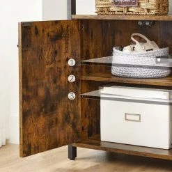 VASAGLE Badkommode »LSC602B01«, Küchenschrank, Badschrank, Beistellschrank mit Ablage, Industrie-Design, vintage 15 VASAGLE Badkommode »LSC602B01«, Küchenschrank, Badschrank, Beistellschrank mit Ablage, Industrie-Design, vintage -Vasagle Auslauf Geschäft 2a21717f 4139 4afc b3cc 87dc2d952d8f