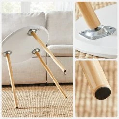 VASAGLE Beistelltisch »LET07WN«, Beistelltisch-Set rund, Sofatische, Couchtische, weiß 17 VASAGLE Beistelltisch »LET07WN«, Beistelltisch-Set rund, Sofatische, Couchtische, weiß -Vasagle Auslauf Geschäft 2d081003 cca0 44e0 92e5 c73956b1de1e