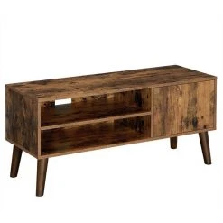 VASAGLE Lowboard »LTV09 LTV120«, Retro TV-Regal, Fernsehtisch, Fernsehschrank, 110/120 x 40 x 49 cm Greige, Vintage, Wei&szlig; -Vasagle Auslauf Geschäft 303dac87 4388 4508 91b2 209ebb64323e