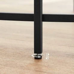 VASAGLE Couchtisch »LGT21G«, Beistelltisch, Glastisch, Sofatisch mit Metallgestell, Hartglas, Ø 84 cm, rund, stabil Gold, Schwarz 37 VASAGLE Couchtisch »LGT21G«, Beistelltisch, Glastisch, Sofatisch mit Metallgestell, Hartglas, Ø 84 cm, rund, stabil Gold, Schwarz -Vasagle Auslauf Geschäft 3541b39e 9f40 41e5 a7a7 604de1c86187