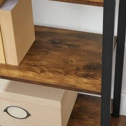 VASAGLE Bücherregal »LLS061B01 LLS60BX LLS060B02 LLS062B01«, Standregal, Stahlgestell, Büro und Flur, Industrie-Design Greige-schwarz, Vintage -Vasagle Auslauf Geschäft 366539a8 8743 4a09 89a1 59d3bea9a4d7