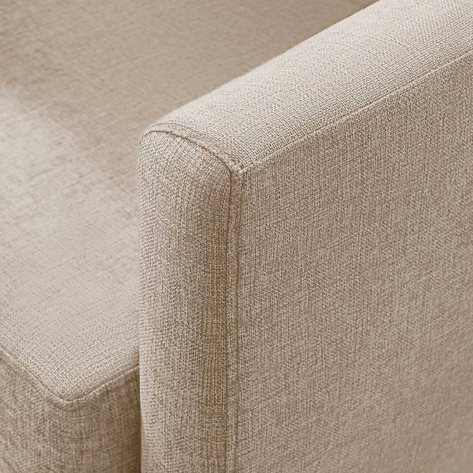 VASAGLE Relaxliege »LAC005G01 LAC005M01«, Loungesessel, mit Sitzkissen, Beine aus Massivholz, modern, für Wohnzimmer, Büro Beige, Grau 15 VASAGLE Relaxliege »LAC005G01 LAC005M01«, Loungesessel, mit Sitzkissen, Beine aus Massivholz, modern, für Wohnzimmer, Büro Beige, Grau – Bild 14