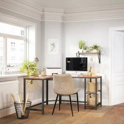 VASAGLE Schreibtisch »LWD72X LWD72MB«, L-förmiger Computertisch, Eckschreibtisch, greige Vintage 26 VASAGLE Schreibtisch »LWD72X LWD72MB«, L-förmiger Computertisch, Eckschreibtisch, greige Vintage -Vasagle Auslauf Geschäft 3a1121dd c849 457c 9965 a74e686c9d74