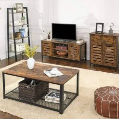 VASAGLE Kommode »LSC86BX«, Sideboard mit Schublade, für Wohnzimmer, Schlafzimmer, Flur, mit Lamellentüren-Design, vintage -Vasagle Auslauf Geschäft 3a8965c1 2ed6 4c6b b153 1a8d1416723b