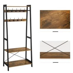 VASAGLE Garderobenständer »LGR13BX«, Kleiderständer im Industrie-Design, vintage 18 VASAGLE Garderobenständer »LGR13BX«, Kleiderständer im Industrie-Design, vintage -Vasagle Auslauf Geschäft 3d988c5a a116 41e0 92b7 324fef73b5e2