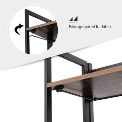 VASAGLE Standregal »LLS66X LLS88X«, Standregal, Bücherregal, Klappregal, vintage -Vasagle Auslauf Geschäft 3f7f8608 7c42 48b0 9e79 ddd1f6f24ab7