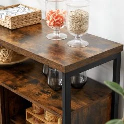 VASAGLE Sideboard »LSC091B01«, Aufbewahrungsschrank, Breite 100 cm, Wohnzimmer, Flur, Küche, vintage -Vasagle Auslauf Geschäft 40ded088 9f4c 45bf 9fbe 1a23ecc89563