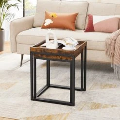 VASAGLE Beistelltisch »LNT222B01«, Sideboard, 2er Set, für Wohnzimmer, Esszimmer, Schlafzimmer, vintage 13 VASAGLE Beistelltisch »LNT222B01«, Sideboard, 2er Set, für Wohnzimmer, Esszimmer, Schlafzimmer, vintage -Vasagle Auslauf Geschäft 45d0bda1 6b20 41a8 b240 2fcce9966071