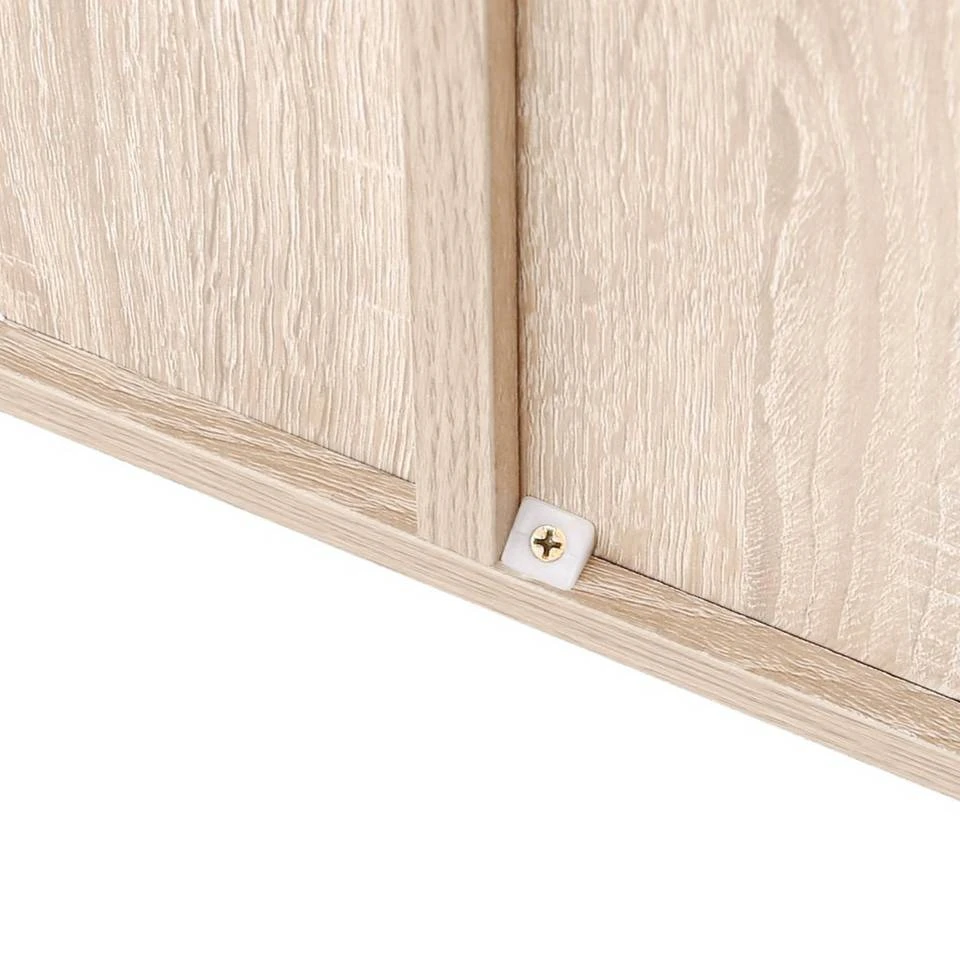 VASAGLE Bücherregal »LBC25WT LBC25NL«, Bücherschrank, 50 x 80 x 24 cm, eiche hell Natur, Weiß 7 VASAGLE Bücherregal »LBC25WT LBC25NL«, Bücherschrank, 50 x 80 x 24 cm, eiche hell Natur, Weiß – Bild 5