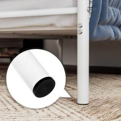 VASAGLE Metallbett »RMB061 RMB063«, Einzelbett, Doppelbett, mit Lattenrost und Bettgestell, für kleine Räume, Gästebett Schwarz, Weiß 41 VASAGLE Metallbett »RMB061 RMB063«, Einzelbett, Doppelbett, mit Lattenrost und Bettgestell, für kleine Räume, Gästebett Schwarz, Weiß -Vasagle Auslauf Geschäft 49680ad6 0ae3 4781 aafd 176c256381e6