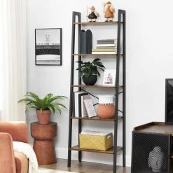 VASAGLE Standregal »LLS44MG LLS44X LLS45X«, Bücherregal, Leiterregal mit 4 Ebenen, vintage Grau 40 VASAGLE Standregal »LLS44MG LLS44X LLS45X«, Bücherregal, Leiterregal mit 4 Ebenen, vintage Grau -Vasagle Auslauf Geschäft 4cea2019 9c37 4e0f 8d1c f612006033e6