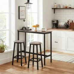 VASAGLE Bartisch »LBT10X LBT010B02«, Küchentisch, 100 x 40 x 90 cm Greige, Vintage 22 VASAGLE Bartisch »LBT10X LBT010B02«, Küchentisch, 100 x 40 x 90 cm Greige, Vintage -Vasagle Auslauf Geschäft 4e724612 2066 49cd 927c 2c8639a7edcc