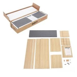 VASAGLE Schuhbank »LHS10«, Schuhregal, Sitzbank, 10 Fächer, mit Polsterung, multifunktional, 104 x 30 x 48 cm Natur, Vintage, Wei&szlig; -Vasagle Auslauf Geschäft 52e793b2 6b9a 48a7 851f 9bd205a557d3