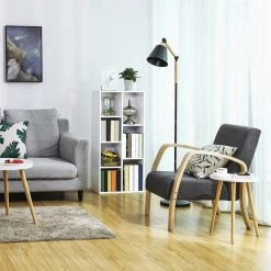 VASAGLE Bücherregal »LBC27NL LBC27WT LBC27BX«, Würfelregal, Standregal, eichefarben Natur, Vintage, Wei&szlig; -Vasagle Auslauf Geschäft 64fbe977 4b8a 4d49 b085 49d2c3aa5da4