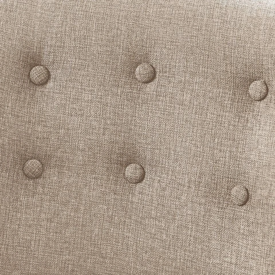 VASAGLE Relaxliege »LAC005G01 LAC005M01«, Loungesessel, mit Sitzkissen, Beine aus Massivholz, modern, für Wohnzimmer, Büro Beige, Grau 16 VASAGLE Relaxliege »LAC005G01 LAC005M01«, Loungesessel, mit Sitzkissen, Beine aus Massivholz, modern, für Wohnzimmer, Büro Beige, Grau – Bild 15