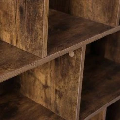 VASAGLE Bücherregal »LBC52BX LBC52NL«, Standregal aus Holz, vintage Eiche -Vasagle Auslauf Geschäft 692273bf 74a2 42ef a3a9 9fe9585fc669