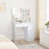 VASAGLE Schminktisch »RDT119W01«, Frisiertisch, Schminkkommode mit Spiegel, Aufbewahrungsfach, 1 Schublade, weiß 2 VASAGLE Schminktisch »RDT119W01«, Frisiertisch, Schminkkommode mit Spiegel, Aufbewahrungsfach, 1 Schublade, weiß -Vasagle Auslauf Geschäft 6c2a628d b9bf 47a1 a54e 27bb6843eedc