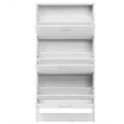 VASAGLE Schuhschrank »LBC03« Schuhregal mit 3 Klappen und Ebenen, perfekt für schmale Flure, 60 x 24 x 120 cm (L x B x H) Eichenfarben, Vintage, Weiß 43 VASAGLE Schuhschrank »LBC03« Schuhregal mit 3 Klappen und Ebenen, perfekt für schmale Flure, 60 x 24 x 120 cm (L x B x H) Eichenfarben, Vintage, Weiß -Vasagle Auslauf Geschäft 6dc5e6f7 a04d 4618 a78a c9bef4697527