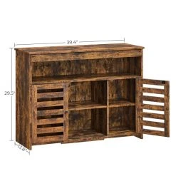 VASAGLE Anrichte »LBF003X01«, Beistellschrank, Küchenschrank mit Ablagen, Wohnzimmer, Esszimmer, Schlafzimmer, vintagebraun 13 VASAGLE Anrichte »LBF003X01«, Beistellschrank, Küchenschrank mit Ablagen, Wohnzimmer, Esszimmer, Schlafzimmer, vintagebraun -Vasagle Auslauf Geschäft 7184b049 e838 4396 af9f 3fb53b8fd12b