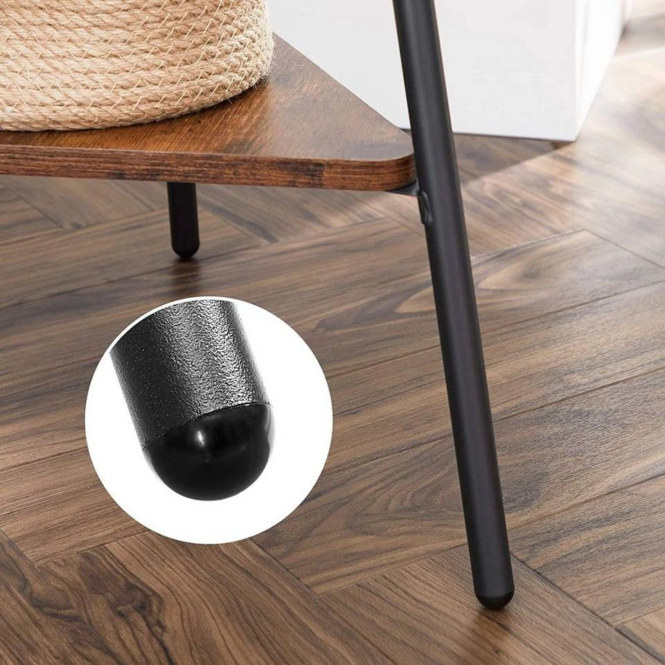 VASAGLE Garderobenständer »RCR16«, Kleiderständer in Baumform, mit 2 Ablagen, für Kleidung, Hüte, Taschen, 179cm, vintage Greige, Haselnussbraun 10 VASAGLE Garderobenständer »RCR16«, Kleiderständer in Baumform, mit 2 Ablagen, für Kleidung, Hüte, Taschen, 179cm, vintage Greige, Haselnussbraun – Bild 8