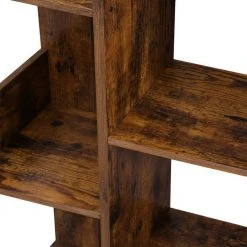 VASAGLE Bücherregal »LBC66BXV1«, Standregal mit 8 Fächern, Aufbewahrungsregal, 50 x 25 x 140 cm, mit abgerundeten Ecken, vintagebraun -Vasagle Auslauf Geschäft 727059c1 7f25 4693 809b cb22b3c39511