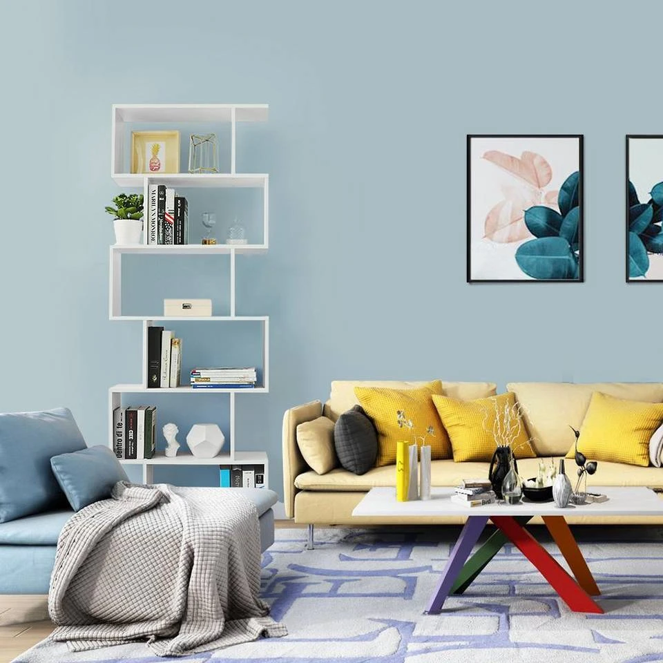 VASAGLE Bücherregal »LBC61BX LBC61WT LBC061M01 LBC41BX«, Standregal, Würfelregal, 4 Fächer, vintage Grau, Weiß 9 VASAGLE Bücherregal »LBC61BX LBC61WT LBC061M01 LBC41BX«, Standregal, Würfelregal, 4 Fächer, vintage Grau, Weiß – Bild 7