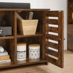 VASAGLE Lowboard »LTV102X01«, TV-Schrank, TV-Regal, mit offene Fächer, verstellbare Ablagen, für Fernseher bis zu 43 Zoll -Vasagle Auslauf Geschäft 761c5794 4391 406d 8e49 bac0eb631b4e