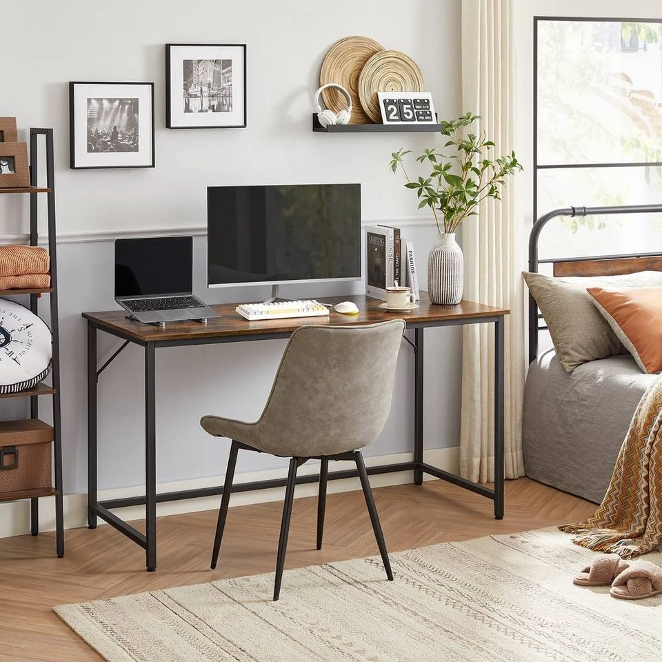 VASAGLE Schreibtisch »LWD41X LWD038 039 041 043«, Computertisch, 80/100/120/140 x 50 x 75 cm, Arbeitszimmer, Büro, einfacher Aufbau, Industrie-Design Grau, Vintage 33 VASAGLE Schreibtisch »LWD41X LWD038 039 041 043«, Computertisch, 80/100/120/140 x 50 x 75 cm, Arbeitszimmer, Büro, einfacher Aufbau, Industrie-Design Grau, Vintage – Bild 31