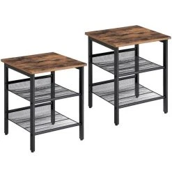VASAGLE Nachttisch »LET24X«, Beistelltisch-Set, 2er-Set Sofatische, vintage -Vasagle Auslauf Geschäft 7b2d7921 ae3d 4b84 87cb 31ef09ec5be7