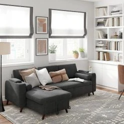 VASAGLE Schlafsofa »LCS801«, Bettsofa mit Stauraum, Ecksofa, mit Becherhalter, einfache Montage, 223 x 142 x 88 cm (L x B x H), modern Dunkelgrau, Hellgrau 35 VASAGLE Schlafsofa »LCS801«, Bettsofa mit Stauraum, Ecksofa, mit Becherhalter, einfache Montage, 223 x 142 x 88 cm (L x B x H), modern Dunkelgrau, Hellgrau -Vasagle Auslauf Geschäft 7c1554da 881e 4f0e b354 ec83f9ff5999