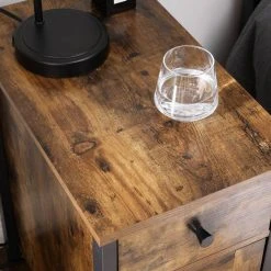 VASAGLE Nachtschrank »LET066B01« Beistelltisch, 30 cm Nachtschrank für kleine Räume, mit Schublade, vintage 15 VASAGLE Nachtschrank »LET066B01« Beistelltisch, 30 cm Nachtschrank für kleine Räume, mit Schublade, vintage -Vasagle Auslauf Geschäft 7c1fc83e c526 469c ab29 50a03143bf6f