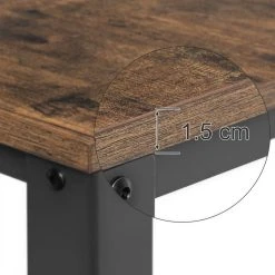 VASAGLE Konsolentisch »LNT80X LNT86X«, Konsolentisch, Beistelltisch, Flurtisch, vintage Vintage-schwarz -Vasagle Auslauf Geschäft 7cb8832a 8eb5 48b4 b3d3 6a712d94181e