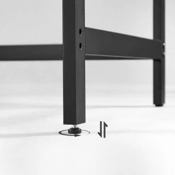 VASAGLE Computertisch »LWD047B16«, Schreibtisch, PC-Tisch, mit 2 Ablagen, für Büro, Wohnzimmer, schwarz -Vasagle Auslauf Geschäft 7ce83a98 e9ab 4e2a a8b4 03c08c8659b1