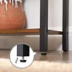 VASAGLE Bücherregal »LLS025B01 LLS025B02«, Standregal, Küchenregal, 5 offenen Regalebenen, Flur, Küche, Büro Grau, Vintage -Vasagle Auslauf Geschäft 7d13e007 2811 47eb b3be 81053d34c904