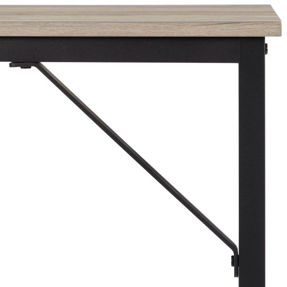 VASAGLE Schreibtisch »LWD41X LWD038 039 041 043«, Computertisch, 80/100/120/140 x 50 x 75 cm, Arbeitszimmer, Büro, einfacher Aufbau, Industrie-Design Grau, Vintage 8 VASAGLE Schreibtisch »LWD41X LWD038 039 041 043«, Computertisch, 80/100/120/140 x 50 x 75 cm, Arbeitszimmer, Büro, einfacher Aufbau, Industrie-Design Grau, Vintage – Bild 6