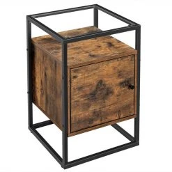 VASAGLE Nachttisch »LNT05BX«, Nachtschrank, Beistelltisch, Glastisch, vintage -Vasagle Auslauf Geschäft 7dd5affc fbd6 47f2 b1e1 b7786802ba5f