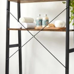 VASAGLE Badregal »BTS005B01«, Standregal, Toilettenregal mit 3 Ebenen, Stahlgestell, Badezimmer, stabil, vintage -Vasagle Auslauf Geschäft 7f1383e0 0eab 4bbd ae57 07194013629e