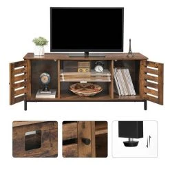 VASAGLE Lowboard »LTV43BX / MB«, TV-schrank, Fernsehtisch, mit 2 Schränken und 2 Regalebenen, 110 x 40 x 50 cm, Industrie-Design Greige-Schwarz, Vintage 19 VASAGLE Lowboard »LTV43BX / MB«, TV-schrank, Fernsehtisch, mit 2 Schränken und 2 Regalebenen, 110 x 40 x 50 cm, Industrie-Design Greige-Schwarz, Vintage -Vasagle Auslauf Geschäft 7f1fa452 7ff4 415b 9d1d ee0e30823229
