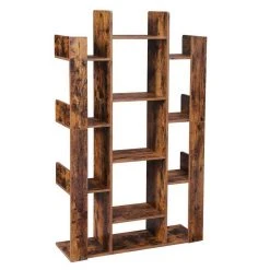 VASAGLE Bücherregal »LBC67BXV1 LBC067W01«, Standregal mit 13 Fächern, Aufbewahrungsregal, 86 x 25 x 140 cm, mit abgerundeten Ecken Vintage, Wei&szlig; -Vasagle Auslauf Geschäft 81428365 36d5 4a8e 83c7 fae72407fedc